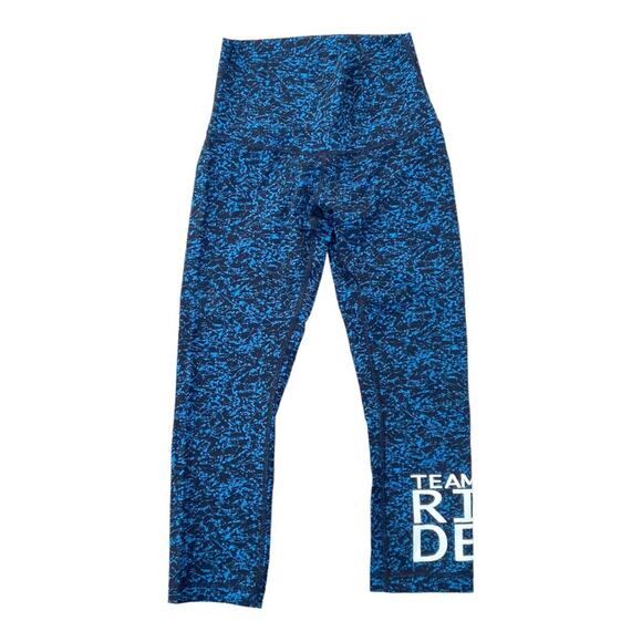 Lululemon Wunder Under Crop Hi-Rise 21"
Iced Wave Capri Black Team Ride - Picture 1 of 7